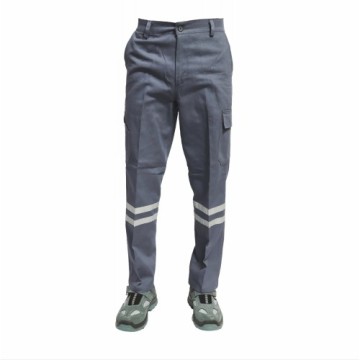 Pantolon 16x12 Pamuk Reflektörlü - Siyah - S