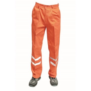 Pantolon 16x12 Pamuk Reflektörlü - Siyah - S