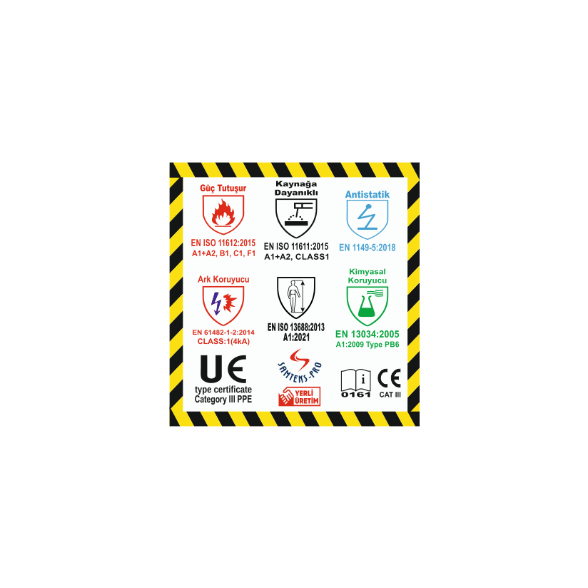 Samteks İş Elbiseleri ve İş Güvenliği Malzemeleri