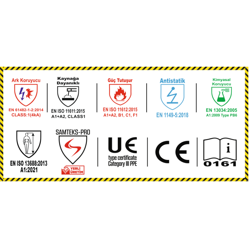 Samteks İş Elbiseleri ve İş Güvenliği Malzemeleri