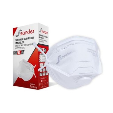 Sander 2797 FFP2 Ventilli Toz Maskesi