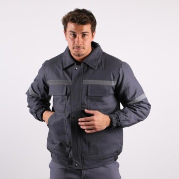 Mont Panama Dokuma Kanvas Kapitoneli Reflektörlü - Gri - 3XL-6