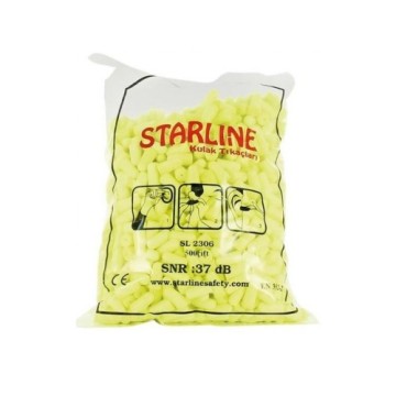 Starline SL 2306 Kulak Tıkacı Yedeği 500 Çift 37 DB