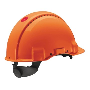 3M Peltor G3000 Havalandırmalı Vidalı Baret - Turuncu