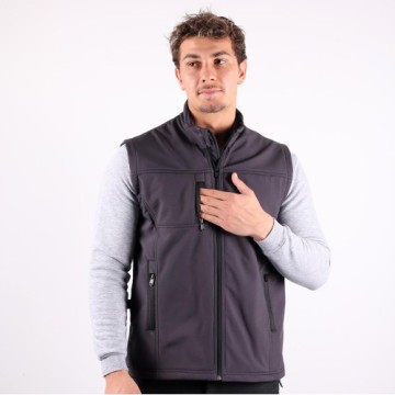 Yelek Softshell Üç Cepli