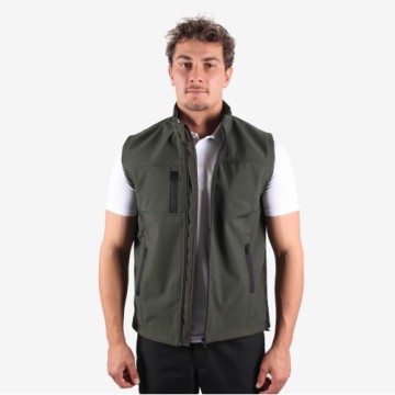 Yelek Softshell Üç Cepli