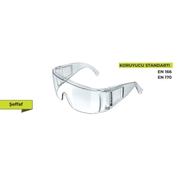 Baymax S700 Major Şeffaf Gözlük