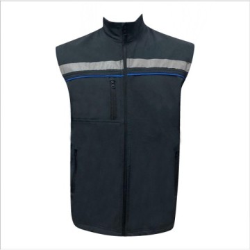 Yelek Softshell Sax Mavi Biyeli