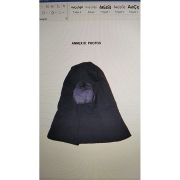 Balaclava Kapitoneli Başlık Güç Tutuşur & Antistatik