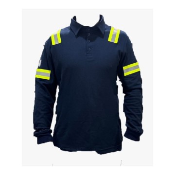 Sweatshirt Güç Tutuşur & Antistatik Polo Yaka FR140-P  60/38/2