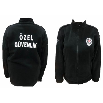 Özel Güvenlik Apoletli Polar Hırka - 6XL