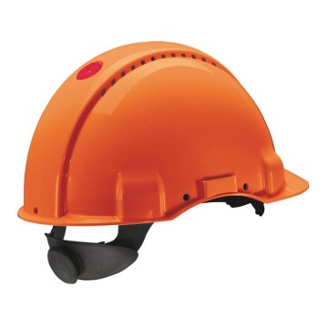 3M Peltor G3000 Havalandırmalı Vidalı Baret - Turuncu