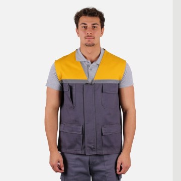 Yelek 16x12 V Yaka Astarsız Reflektörlü 