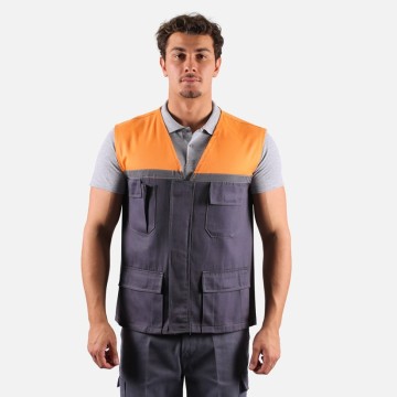 Yelek 16x12 V Yaka Astarsız Reflektörlü 