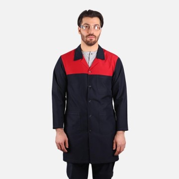 Önlük Alpaka Renkli Uzun Boy - Gri - 5XL