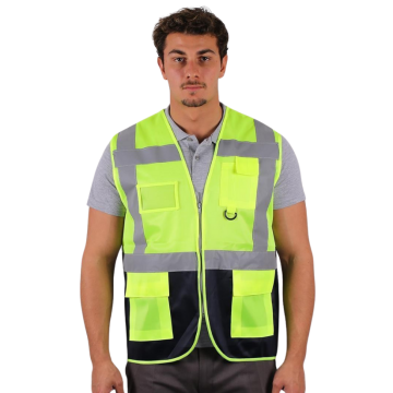 Mühendis Koruyucu Yelek Çift Renkli