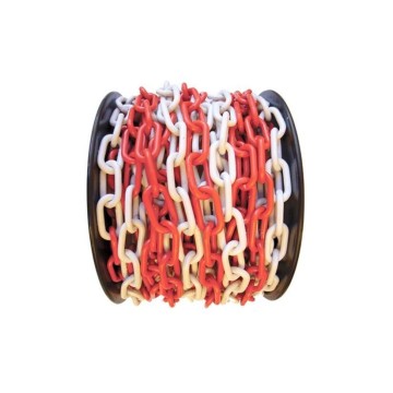 Zincir Plastik Kırmızı-Beyaz 6 mm MFK6666 Mfk