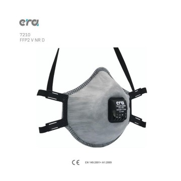 Era 7210 FFP2 Aktif Carbon Ventilli Toz Maskesi