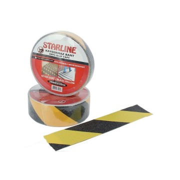 Starline Kaydırmaz Bant 50 mm 15 mt Sarı Siyah