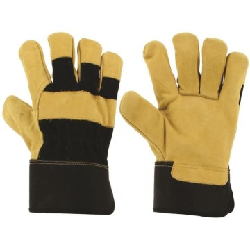 Eldiven E-1207 Cilt Deri Starline - Siyah - No 9