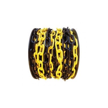 Zincir Plastik 8 mm Sarı-Siyah MFK