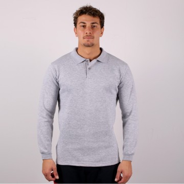 Samteks İki İplik Polo Yaka Sweat