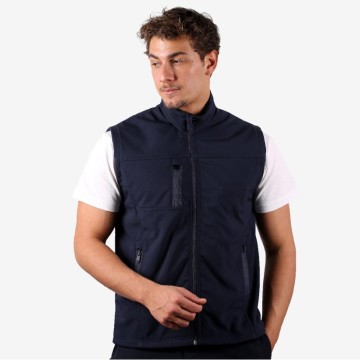 Yelek Softshell Üç Cepli