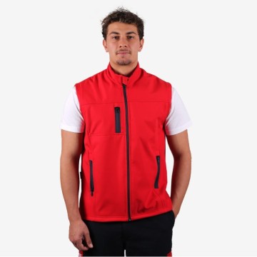 Yelek Softshell Üç Cepli