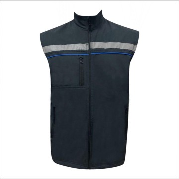 Yelek Softshell Sax Mavi Biyeli