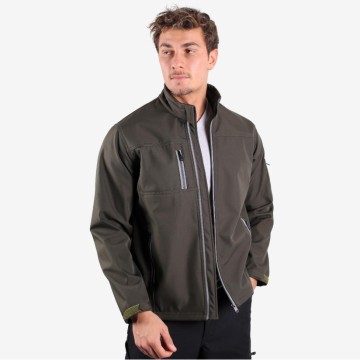 Softshell Mont Reflektör Fermuarlı