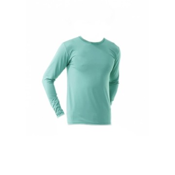 Samteks Sıfır Yaka Uzun Kol T-Shirt