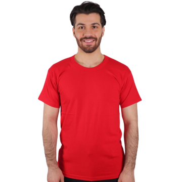 T-Shirt Penye Sıfır Yaka Kısa Kol - SG