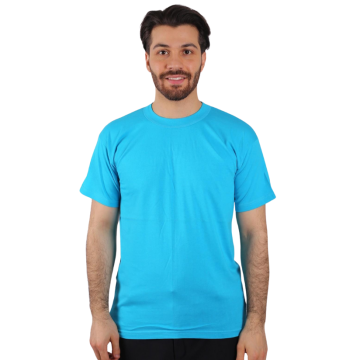 T-Shirt Penye Sıfır Yaka Kısa Kol - SG