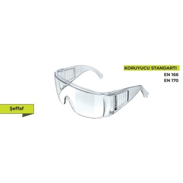 Baymax S700 Major Şeffaf Gözlük