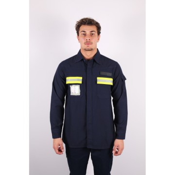 SamteksPro FR6122 Güç Tutuşur & Ark Koruyucu Gömlek