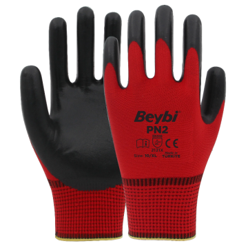 Eldiven Beybi Pn2 Poly Örme Nitril Eldiven - 9