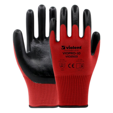 Eldiven Vıopro Nitril Kaplı Örme