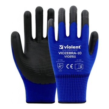 Eldiven Vıozebra Nitril Kaplı Örme