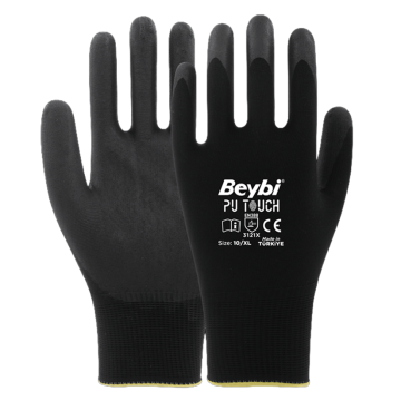 Beybi Pu Touch Poliüretan Kaplı İş Eldiveni 